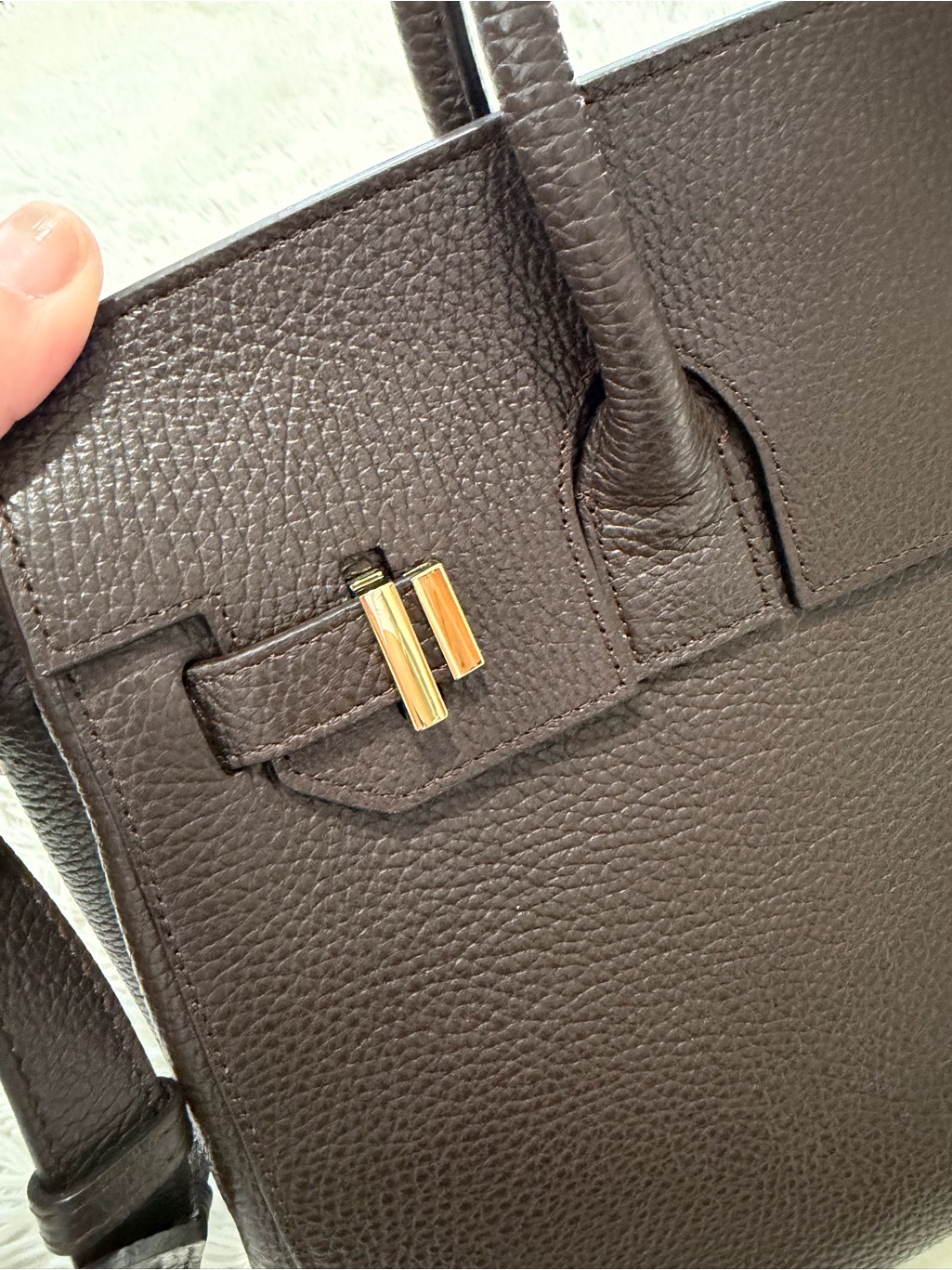 Teddy Blake Gigi Stampato 13" Bag - Nwot - Color: Marrone — image 6 of 8